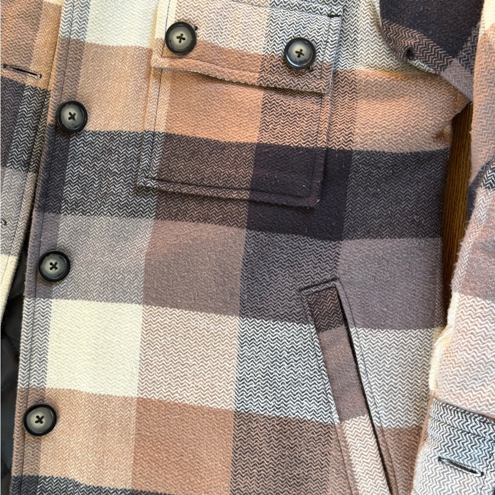 Plaid Button-Up Jacket - Picture 7 of 7